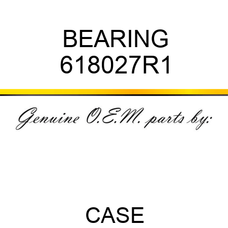 BEARING 618027R1