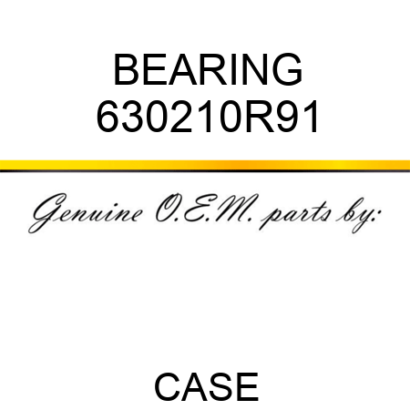 BEARING 630210R91