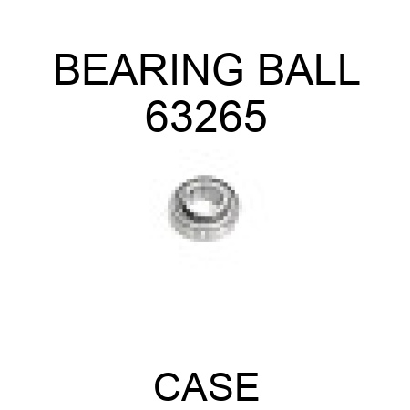 BEARING, BALL 63265
