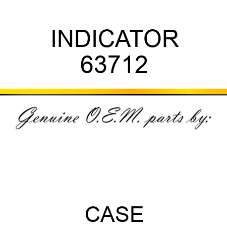 INDICATOR 63712