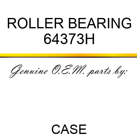 ROLLER BEARING 64373H