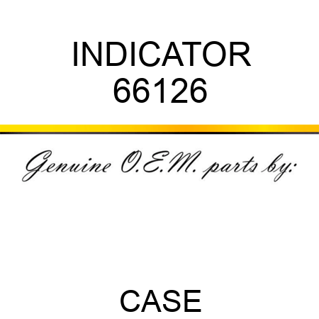INDICATOR 66126