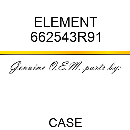 ELEMENT 662543R91