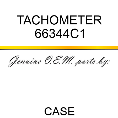 TACHOMETER 66344C1