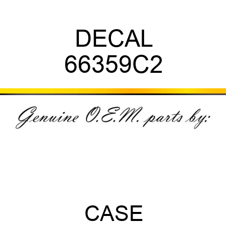 DECAL 66359C2