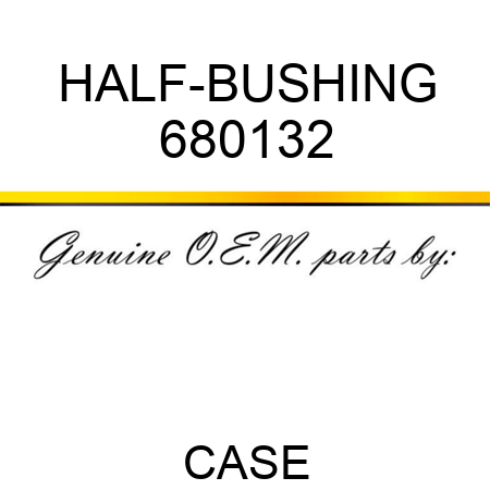 HALF-BUSHING 680132