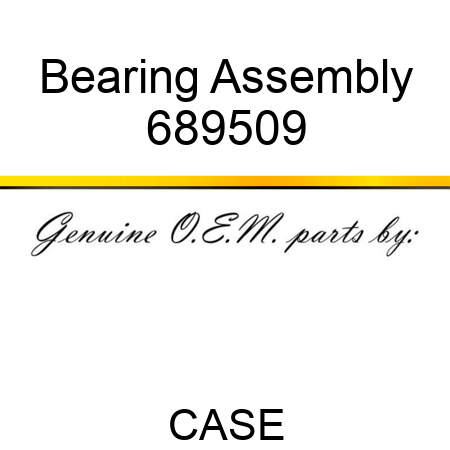 Bearing Assembly 689509