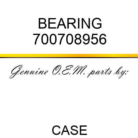 BEARING 700708956