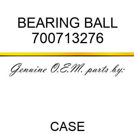 BEARING, BALL 700713276