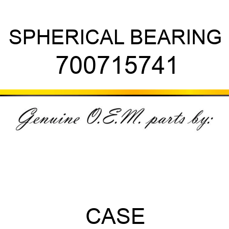 SPHERICAL BEARING 700715741