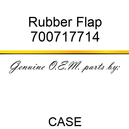 Rubber Flap 700717714