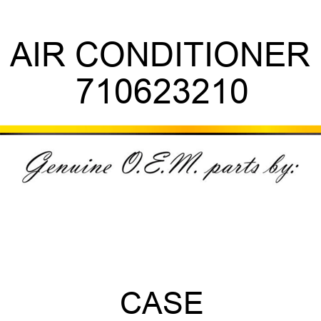 AIR CONDITIONER 710623210