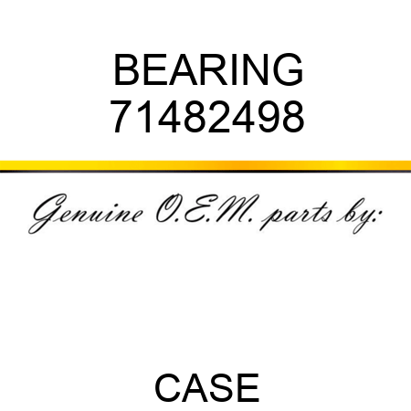 BEARING 71482498