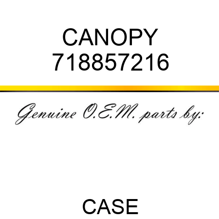 CANOPY 718857216