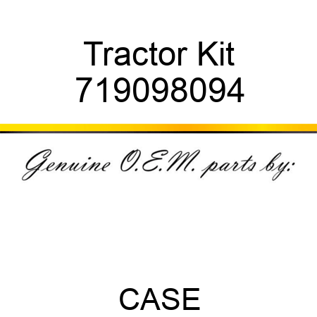 Tractor Kit 719098094