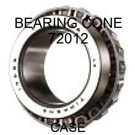 BEARING, CONE 72012