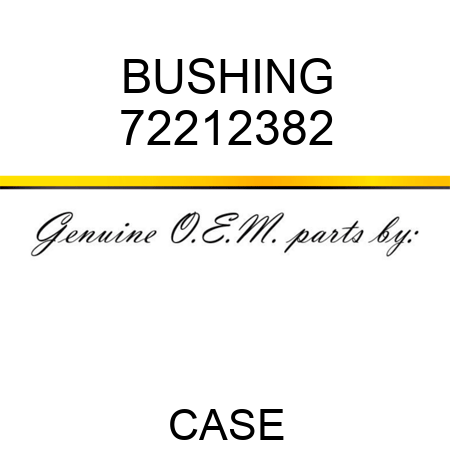 BUSHING 72212382