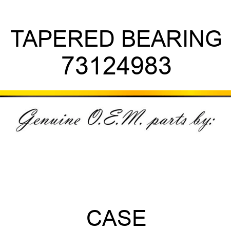 TAPERED BEARING 73124983