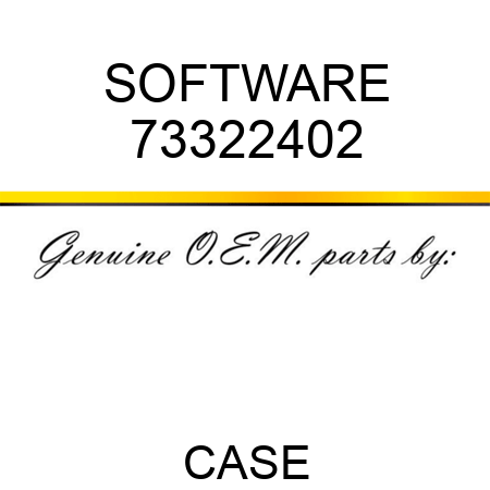 SOFTWARE 73322402