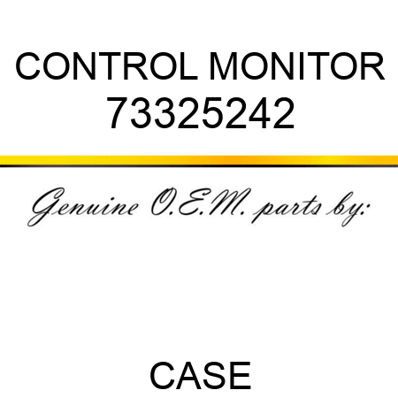 CONTROL MONITOR 73325242