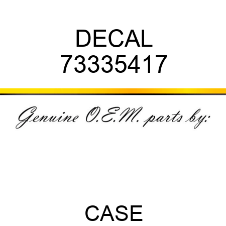 DECAL 73335417