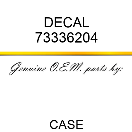 DECAL 73336204