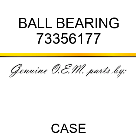 BALL BEARING 73356177
