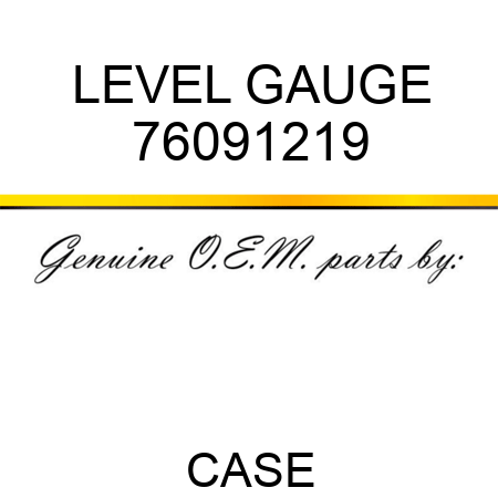 LEVEL GAUGE 76091219