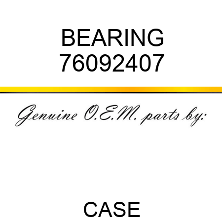 BEARING 76092407