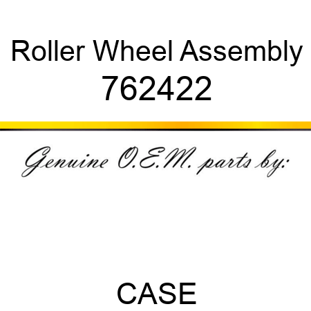 Roller Wheel Assembly 762422