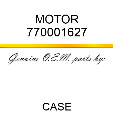 MOTOR 770001627