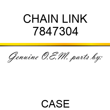 CHAIN LINK 7847304