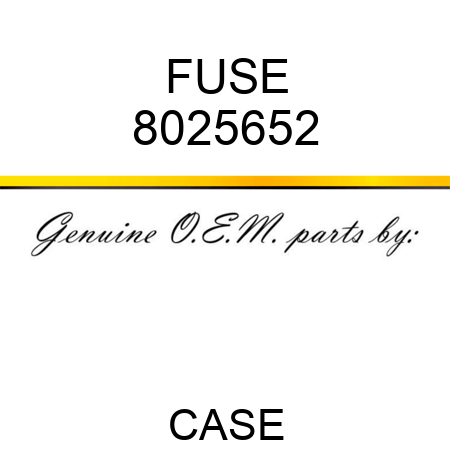 FUSE 8025652