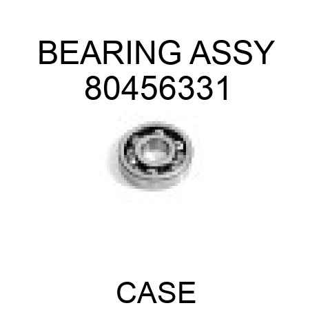 BEARING ASSY 80456331