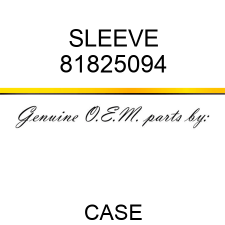 SLEEVE 81825094