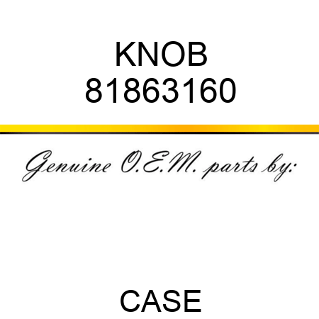 KNOB 81863160