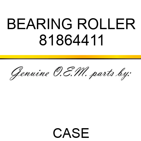 BEARING, ROLLER 81864411