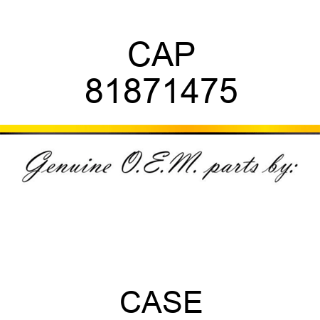CAP 81871475