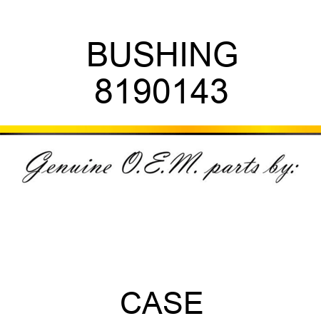 BUSHING 8190143