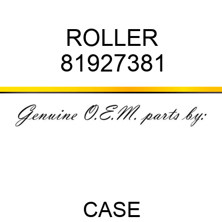 ROLLER 81927381
