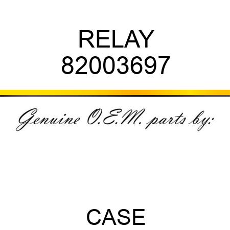 RELAY 82003697