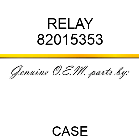 RELAY 82015353