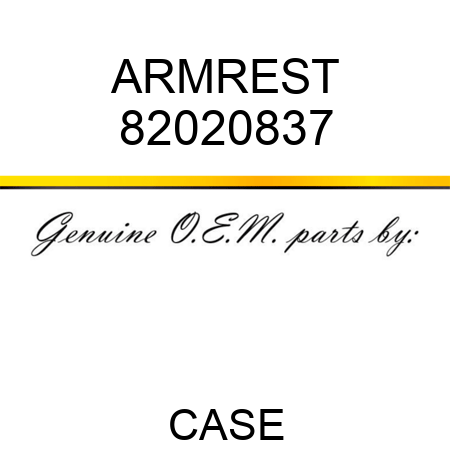 ARMREST 82020837