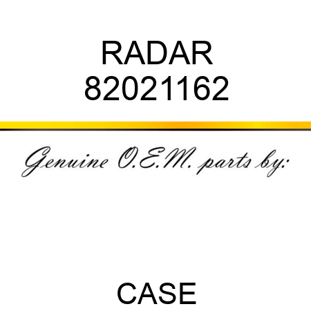 RADAR 82021162