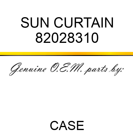 SUN CURTAIN 82028310