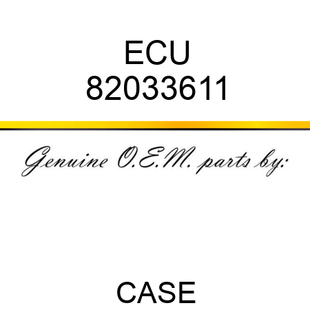 ECU 82033611