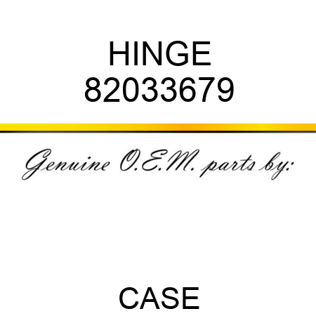 HINGE 82033679