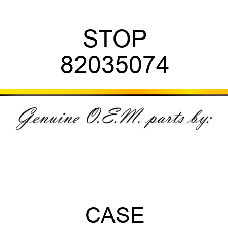 STOP 82035074