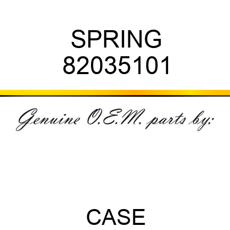 SPRING 82035101