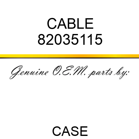 CABLE 82035115